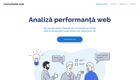 Șablon: Consultanță web