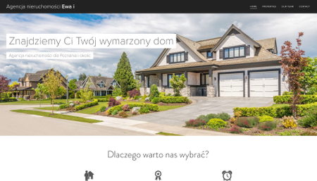 Szablon dla agencji nieruchomości