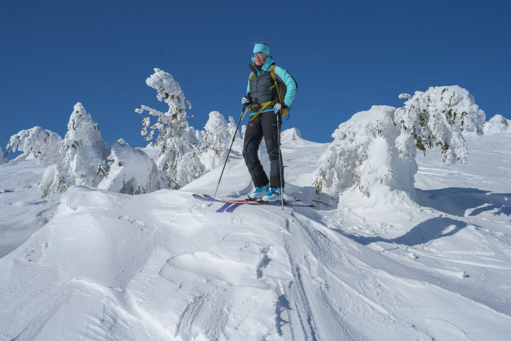 Alena Zárybnická v horách