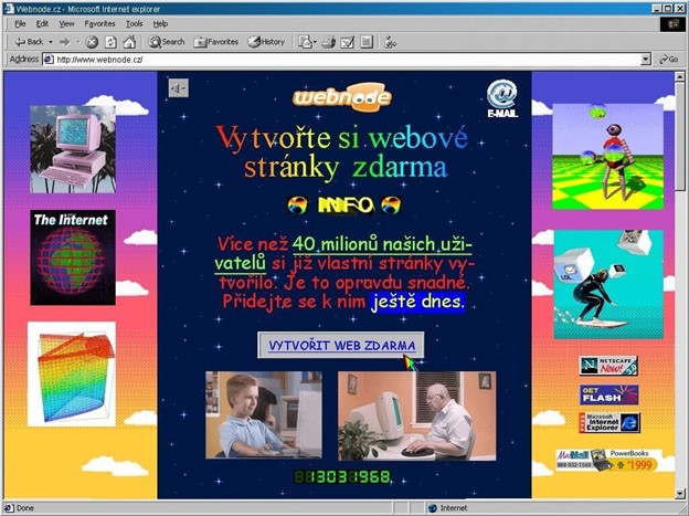 Počátky webdesignu