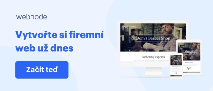 Vytvořte si firemní web