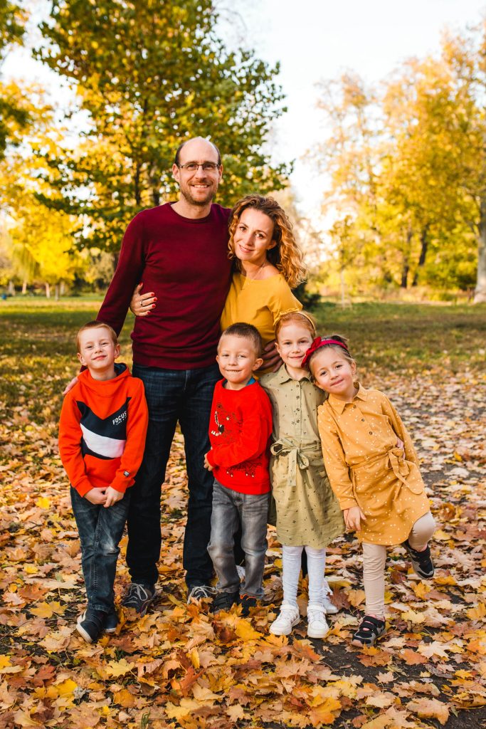 Zuzana Marková et sa famille