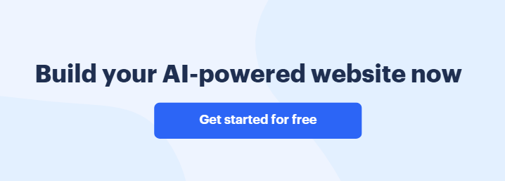 Build your AI-powered website now