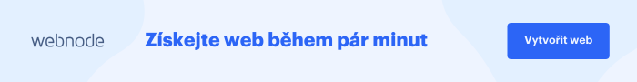 Získejte web během pár minut s Webnode