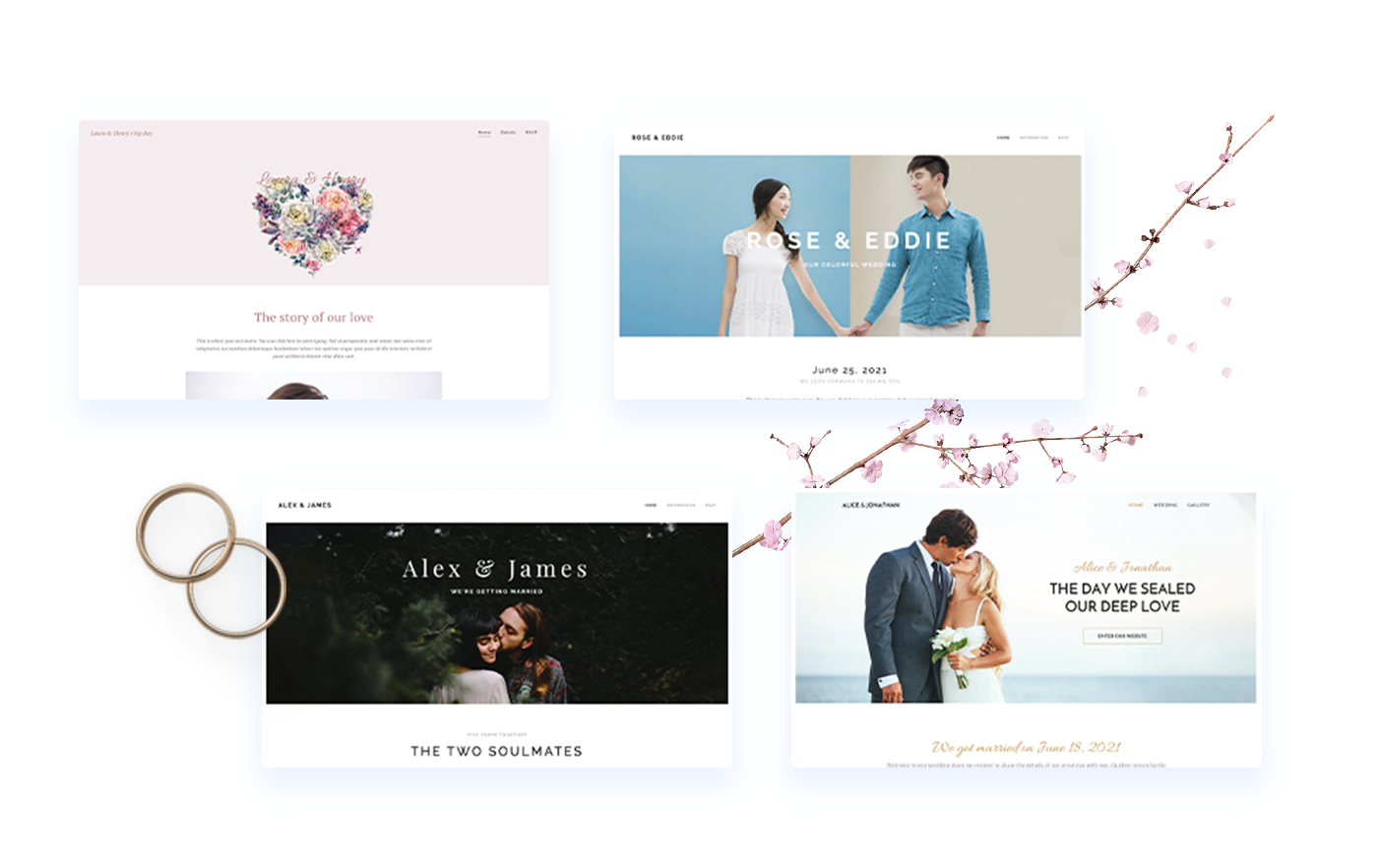 Conseils et exemples de sites de mariage