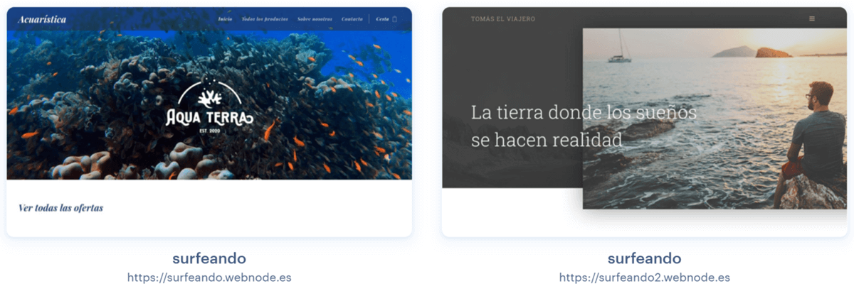 Ejemplo de lo que ocurre si el nombre del proyecto aparece más de una vez