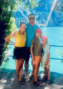 Rasmus Mencke and his family