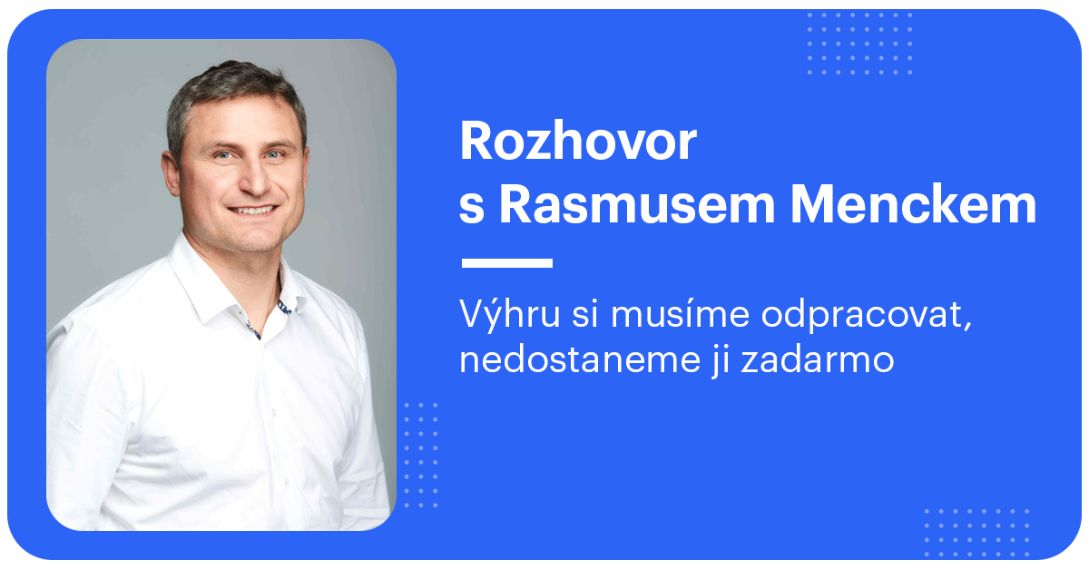Rozhovor s Rasmusem Menckem, novým lídrem Webnode