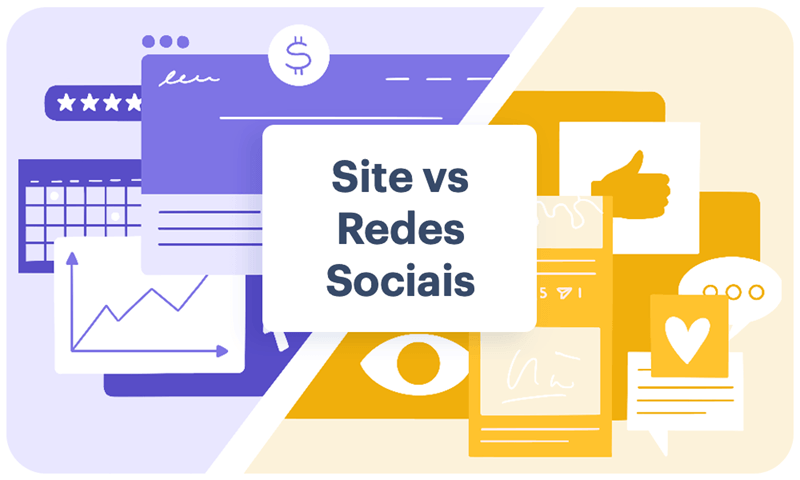 Site vs Redes Sociais: Por Que a Sua Empresa Precisa de Ambos