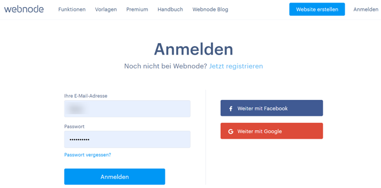 Webnodes Social Login