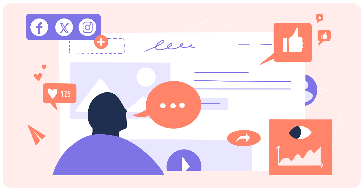 Social Media Kanäle auf deiner Website