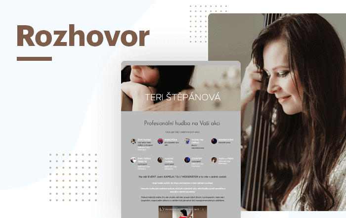 Teri Štepánková rozhovor