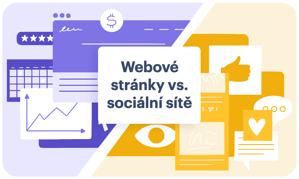 Webové stránky vs. sociální sítě: proč kombinovat web a sociální sítě